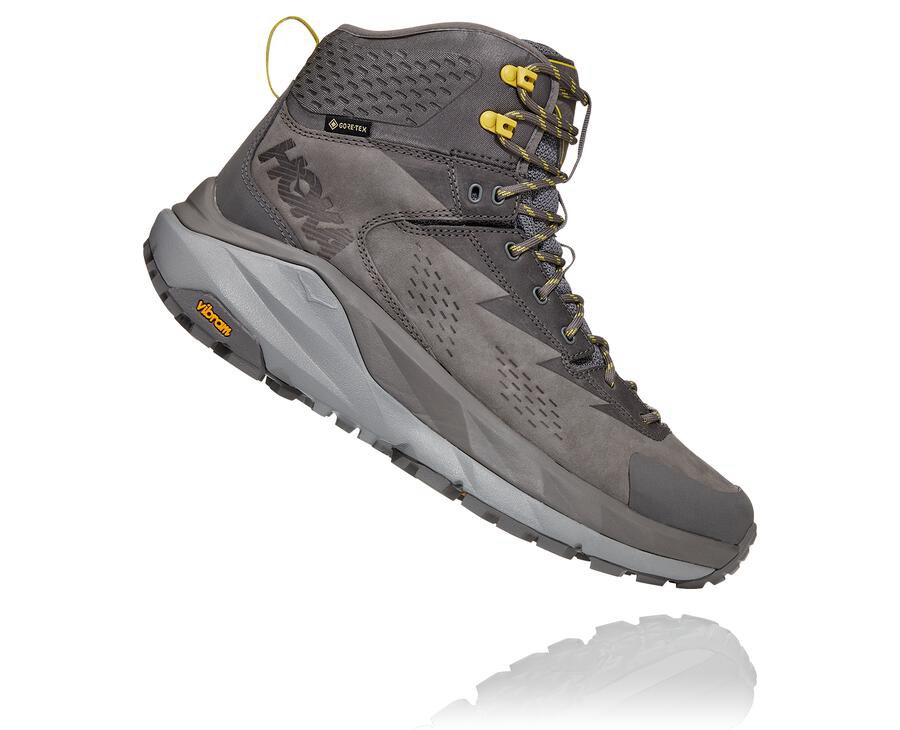 Hoka One One Wandelschoenen Heren - Kaha Gore-Tex - Grijs - IO0957123